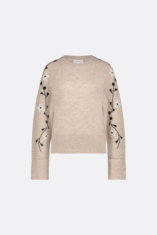 Bodil Pullover | Oatmeal Melange