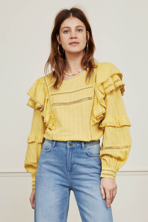 Katie Top | Mellow Yellow