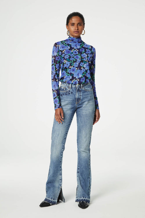 Pleuni Bootleg | Medium Vintage Denim