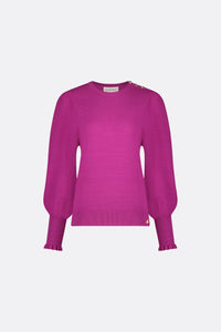 Molly Balloon sleeve | Magic Magenta