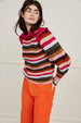 Rainbow Pullover | Mountain Green/Orang