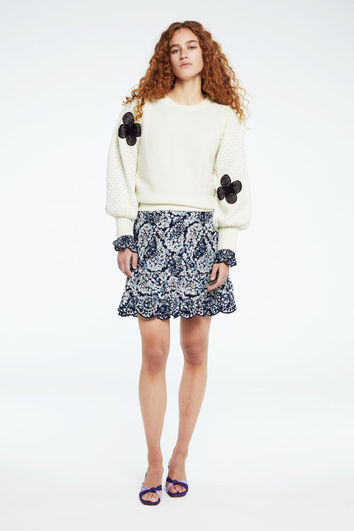 Treboli Pullover | Cream White