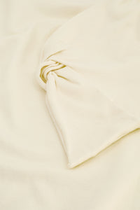 Molly Twist Pullover | Cream White