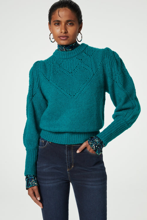 Cathy Pullover | Keep it Teal