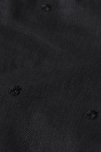 Eva Slim Embro Trousers - 32L | Black