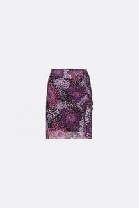 Jessy Short Skirt | Grape/Rioja