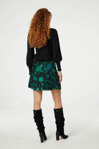 Molly Balloon Pullover | Black
