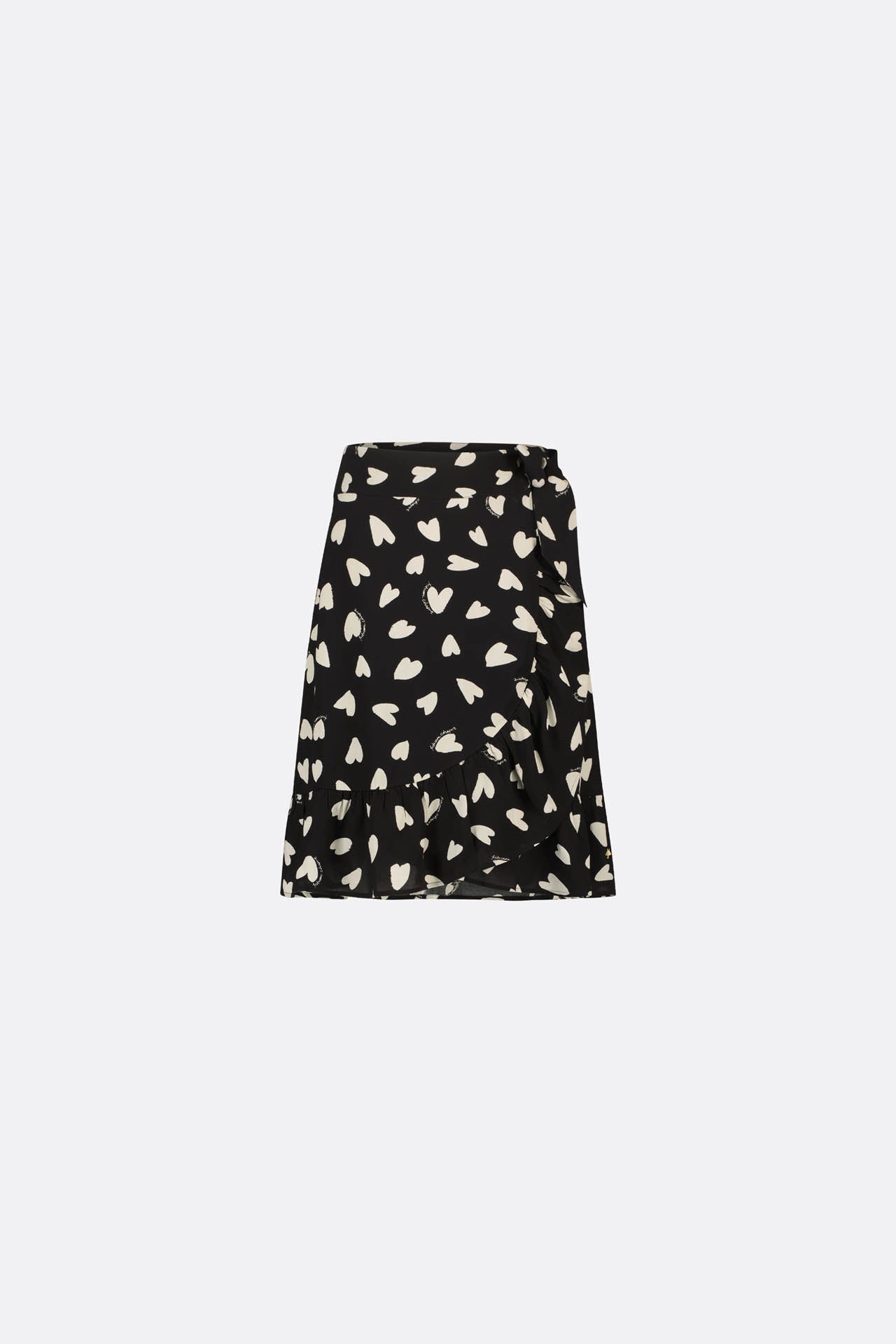 Bobbine Indi Skirt | Black/Warm white