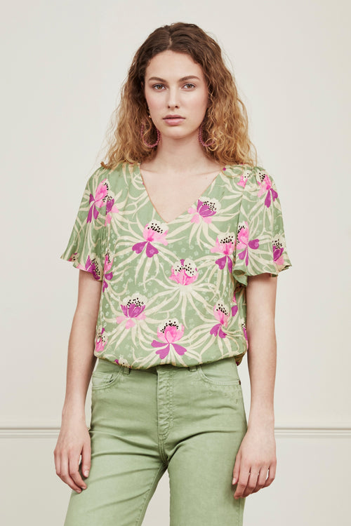 Archana Top | Butter Cream/Sassy S