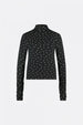Jade Top | Black/Cream White