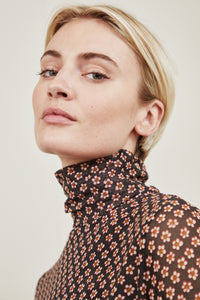 Jane Top | Black/Crazy Clay