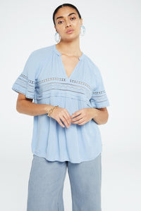 Alazza Top | Summer Blue