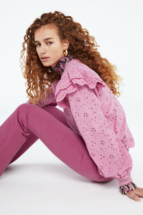 Bailey Top | Pink Mirage