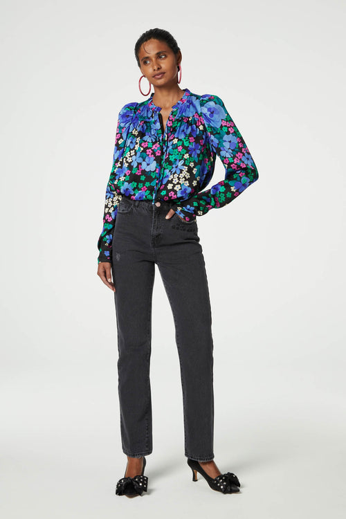Didi Top | Black/Feeling Green