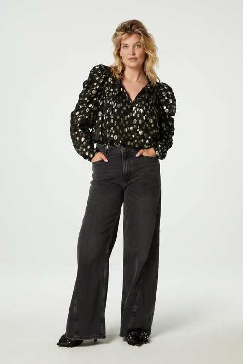 Didi Top | Black/Gold