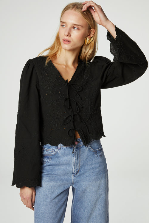 Sterre LS Top | Black