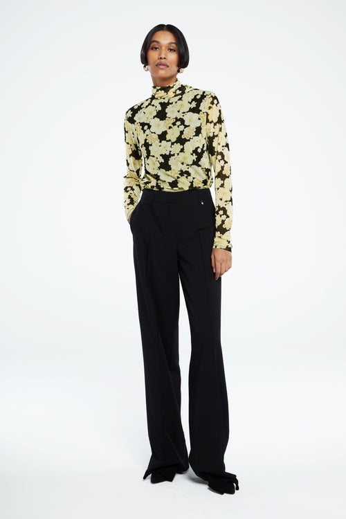Jane top | Black/Lemon Sorbet