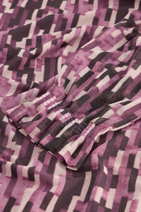 Johanna Top | Pink Mirage/Black