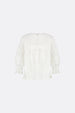 Lucia Short Sleeve Top | Cream White