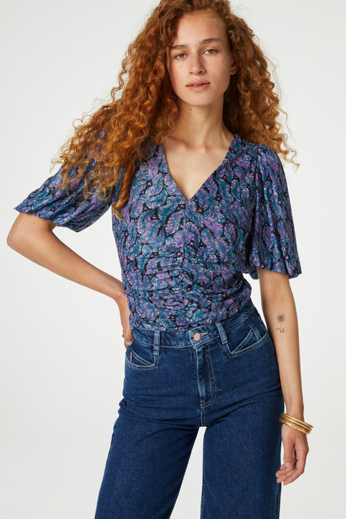 Viola Top | Antra/Poppy Purple