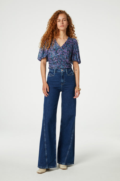 Viola Top | Antra/Poppy Purple