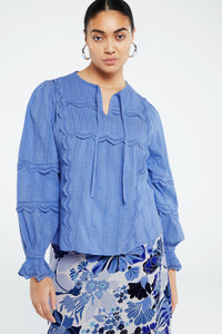 Lucia Top | Riad Blue