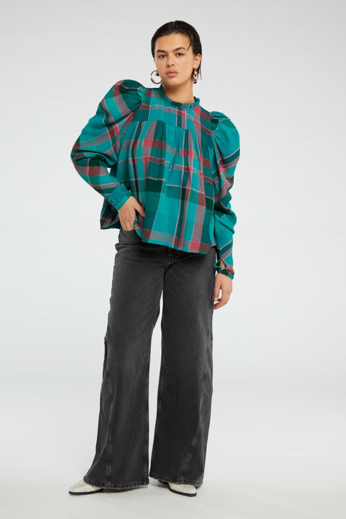 Vivi Top | Bright Teal