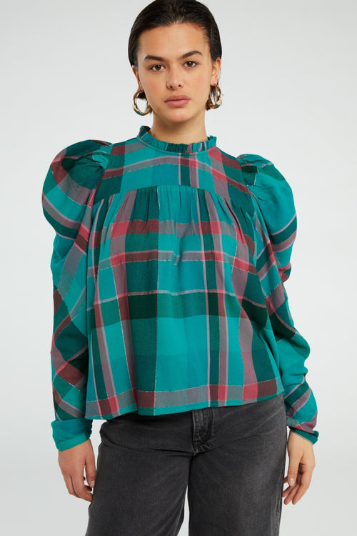Vivi Top | Bright Teal