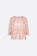 Misha Top | Cream White/Pink Gra