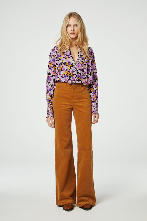 Thea Wide leg | Cookie Caramel