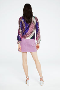 Pia Top | Pinata pink/Off-Whit
