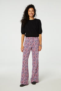 Puck Trousers | Pink Candy/Cornflowe