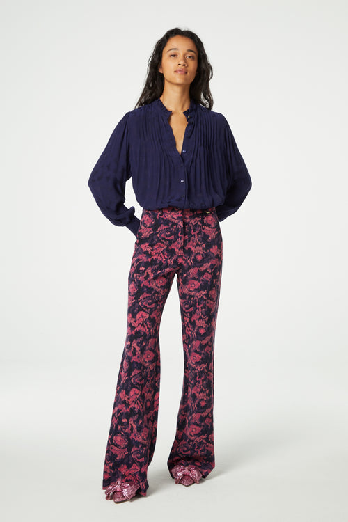 Puck Trousers | Black/Dirty Pink
