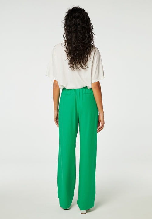 Fay Bloom T-shirt | Cream White/Green