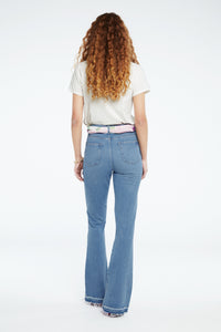 Flower chapot T-shirt | Cream White