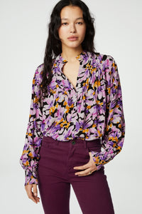 Lucky Blouse | Cookie Caramel/Grape