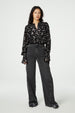 Kylie Blouse | Black/Silver