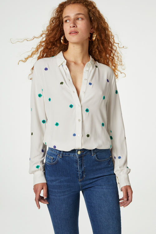 Lot Blouse | Cream White