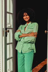 Tootsie Blouse | Holy Guacamole