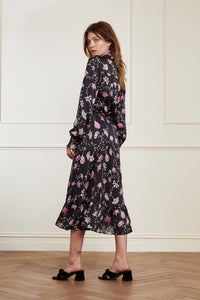 Marina Dress | Black/Loving Lilac