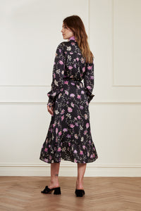 Marina Dress | Black/Loving Lilac
