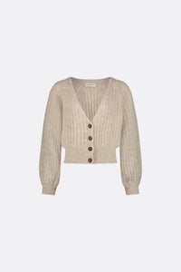 Starry Rib Cardigan | Rattan