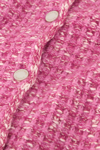 Josh Tweed Cardigan | Pink Candy
