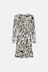 Freddie Dress | Creme Brulee/Black