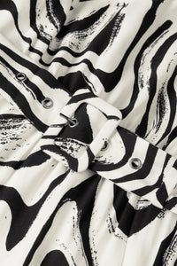 Freddie Dress | Creme Brulee/Black