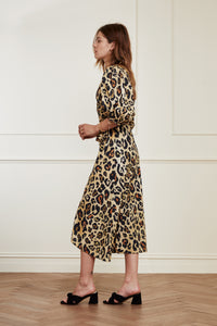 Charlie Dress | Oatmeal/Terra Cotta