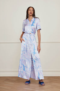 Mia Tess Dress | Ocean Blue/Festival