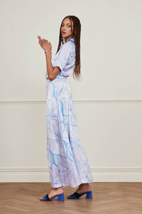 Mia Tess Dress | Ocean Blue/Festival