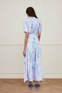 Mia Tess Dress | Ocean Blue/Festival