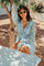 Adrienne Dress | Cream White/Riad Blu